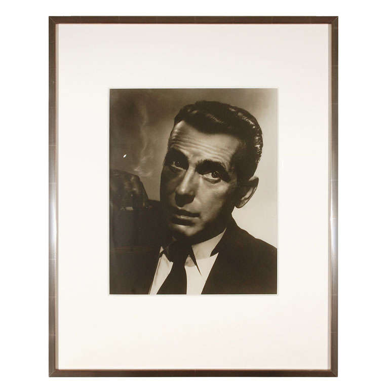 Vintage Large Photograph of Humphrey Bogart by George Hurrell