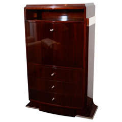 Vintage Fine Drop Front Secretary by Dominique
