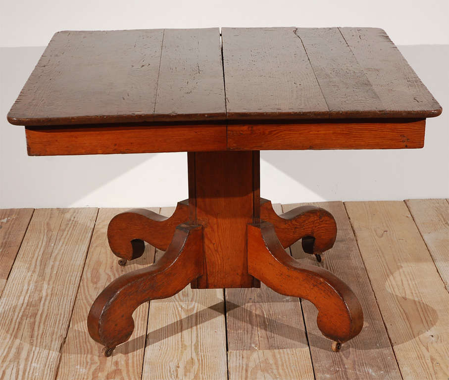 Square Pedestal Table