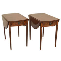 Pair of George III Style Pembroke Tables