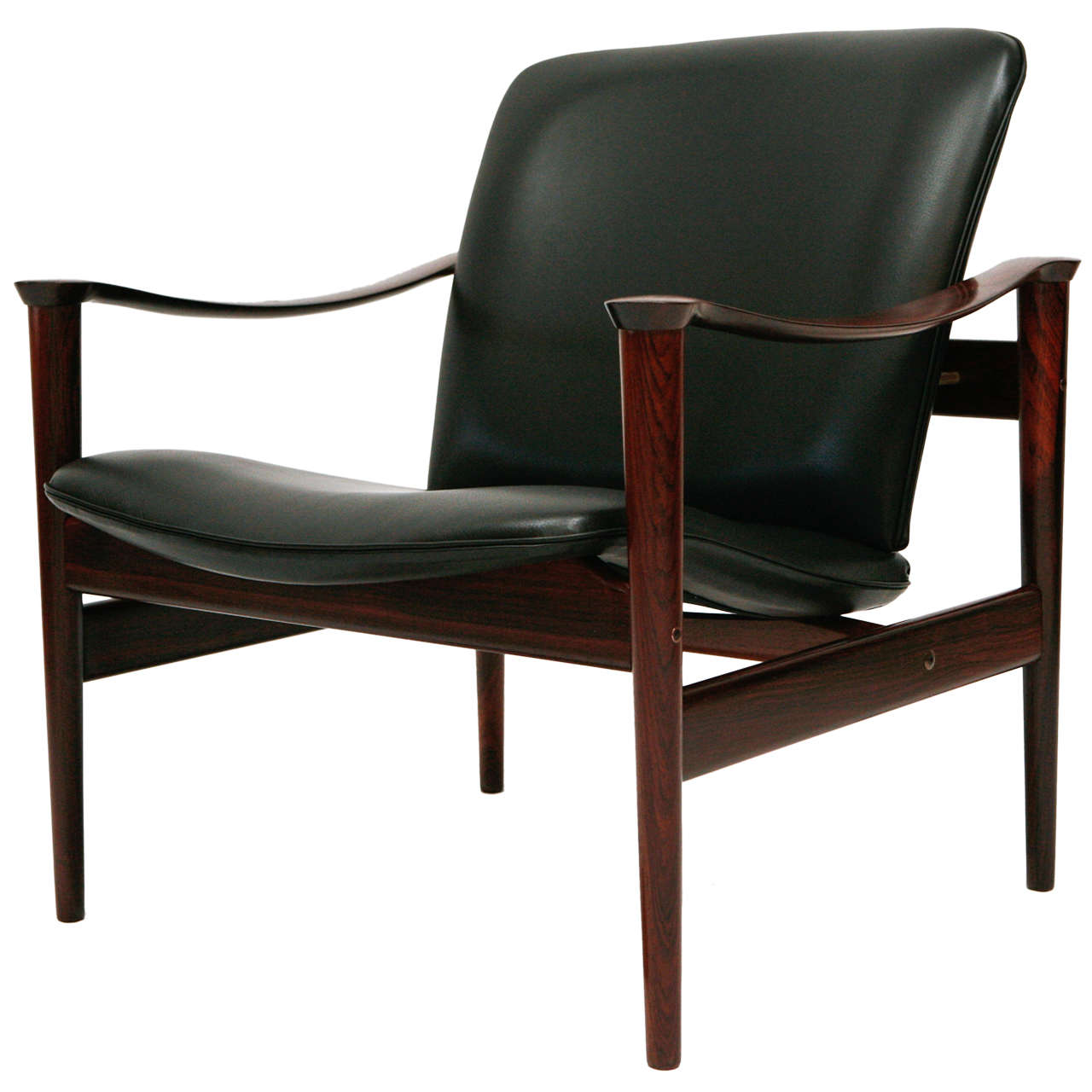 Frederik Kayser Rosewood Lounge Chair