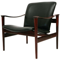 Frederik Kayser Rosewood Lounge Chair