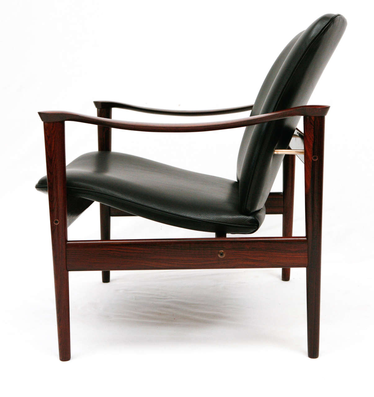 Frederik Kayser Rosewood Lounge Chair 1