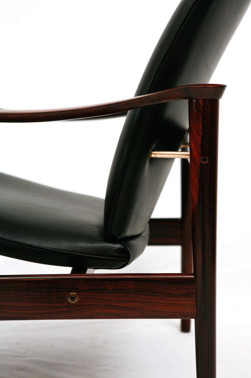 Frederik Kayser Rosewood Lounge Chair 2