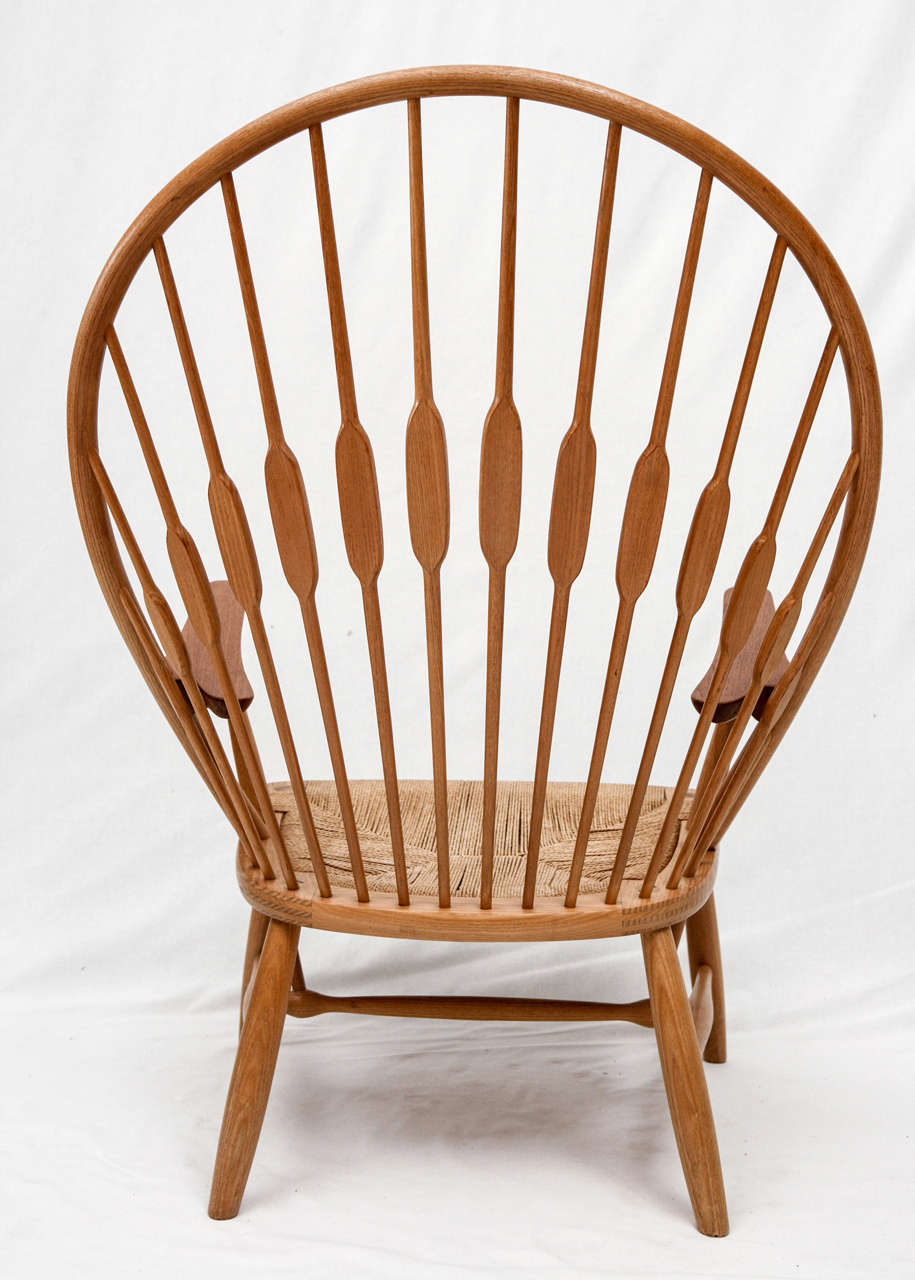 Hans Wegner Peacock Chair In Good Condition In Los Angeles, CA