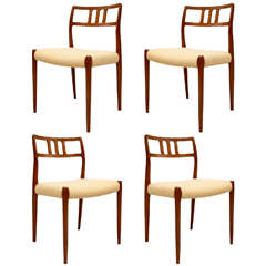 Set of 4 Niels Moller Dining Chairs