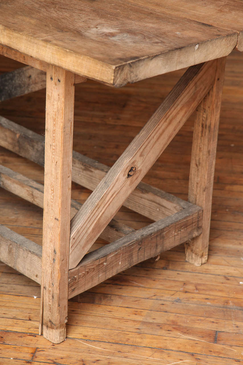 Vintage Work Table For Sale at 1stDibs