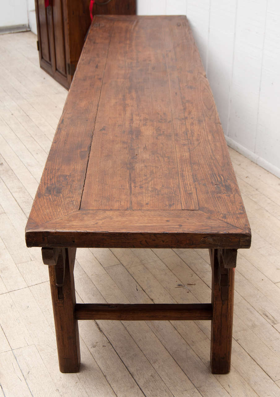 19th Century Ming Style Long Bench