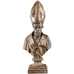 An Early 18thc Silver Gilt Cardinal