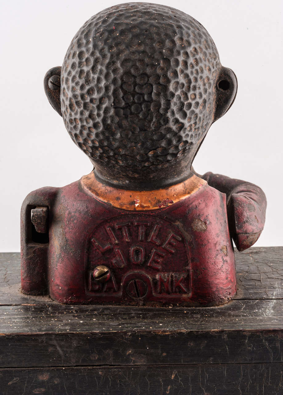 Folk Art Folky 'Little Joe' Money Box For Sale