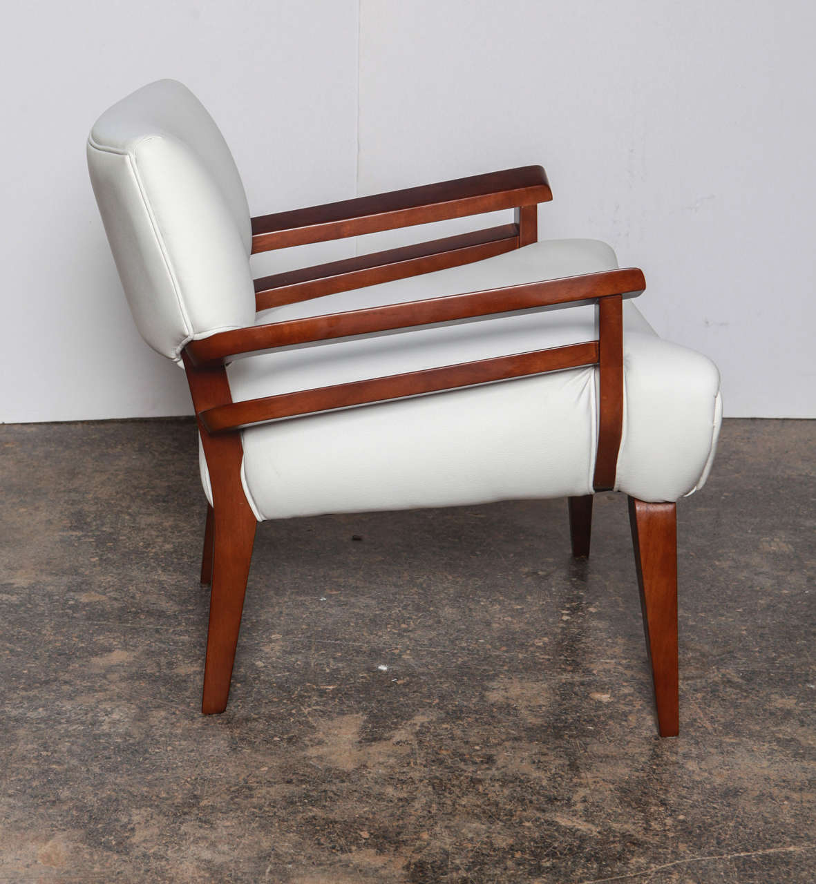 American Pair of Paul Laszlo Lounge Chairs For Sale