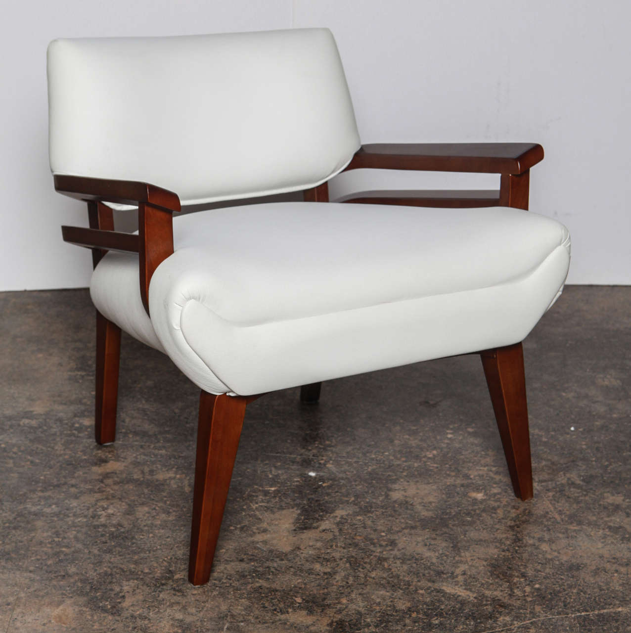 Mid-20th Century Pair of Paul Laszlo Lounge Chairs For Sale