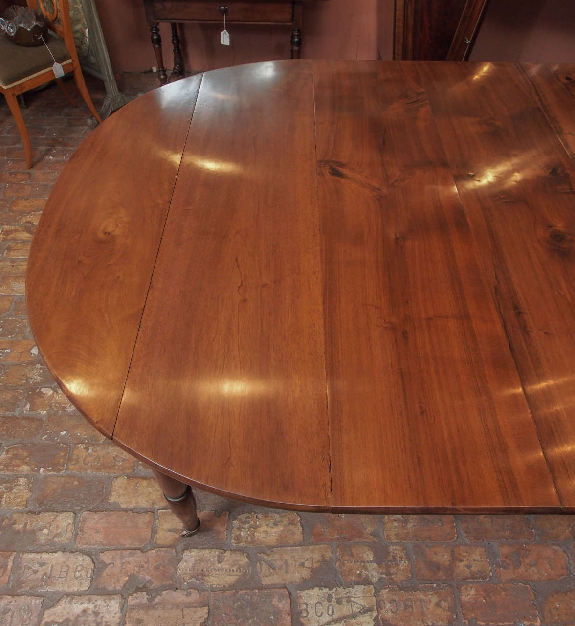 Louis XVI Early 19th Century French Walnut Dining Table