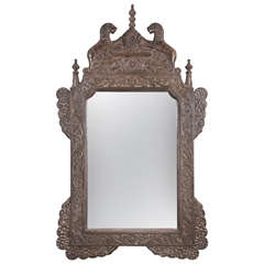 Anglo Indian Silvered Mirror