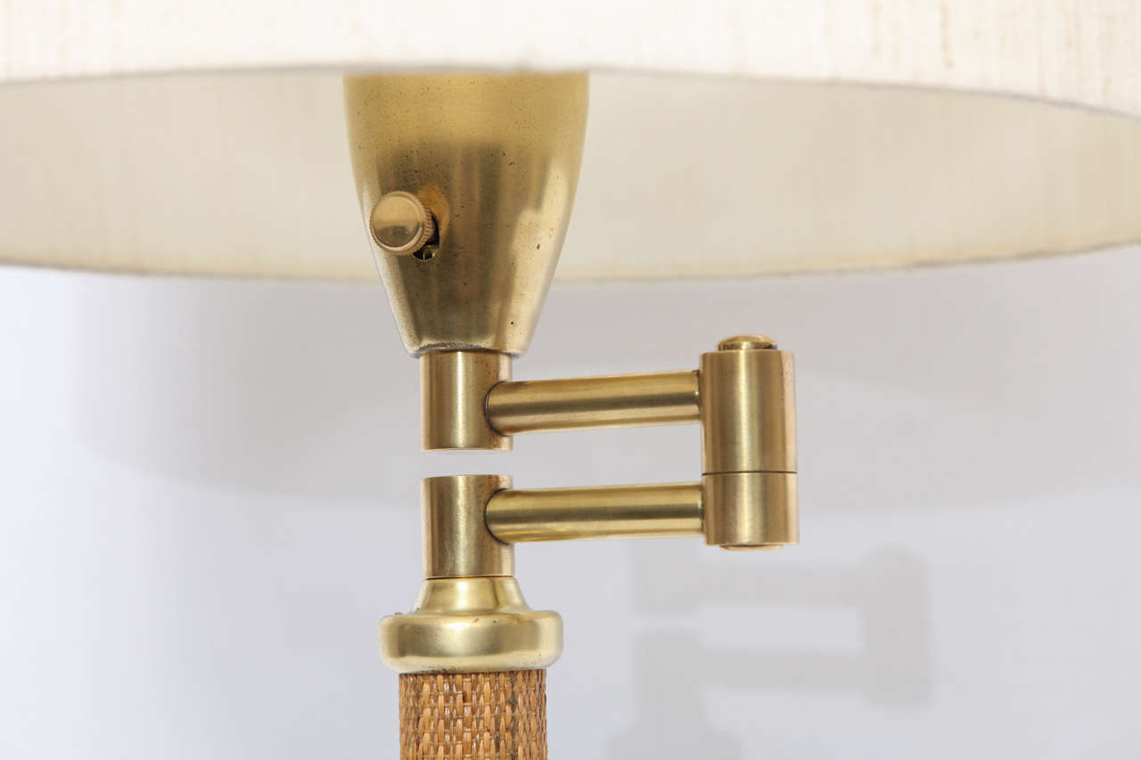  Kurt Versen Table Lamp Articulated American Modernist 1930's In Good Condition In New York, NY