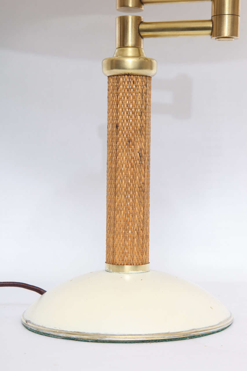  Kurt Versen Table Lamp Articulated American Modernist 1930's 2