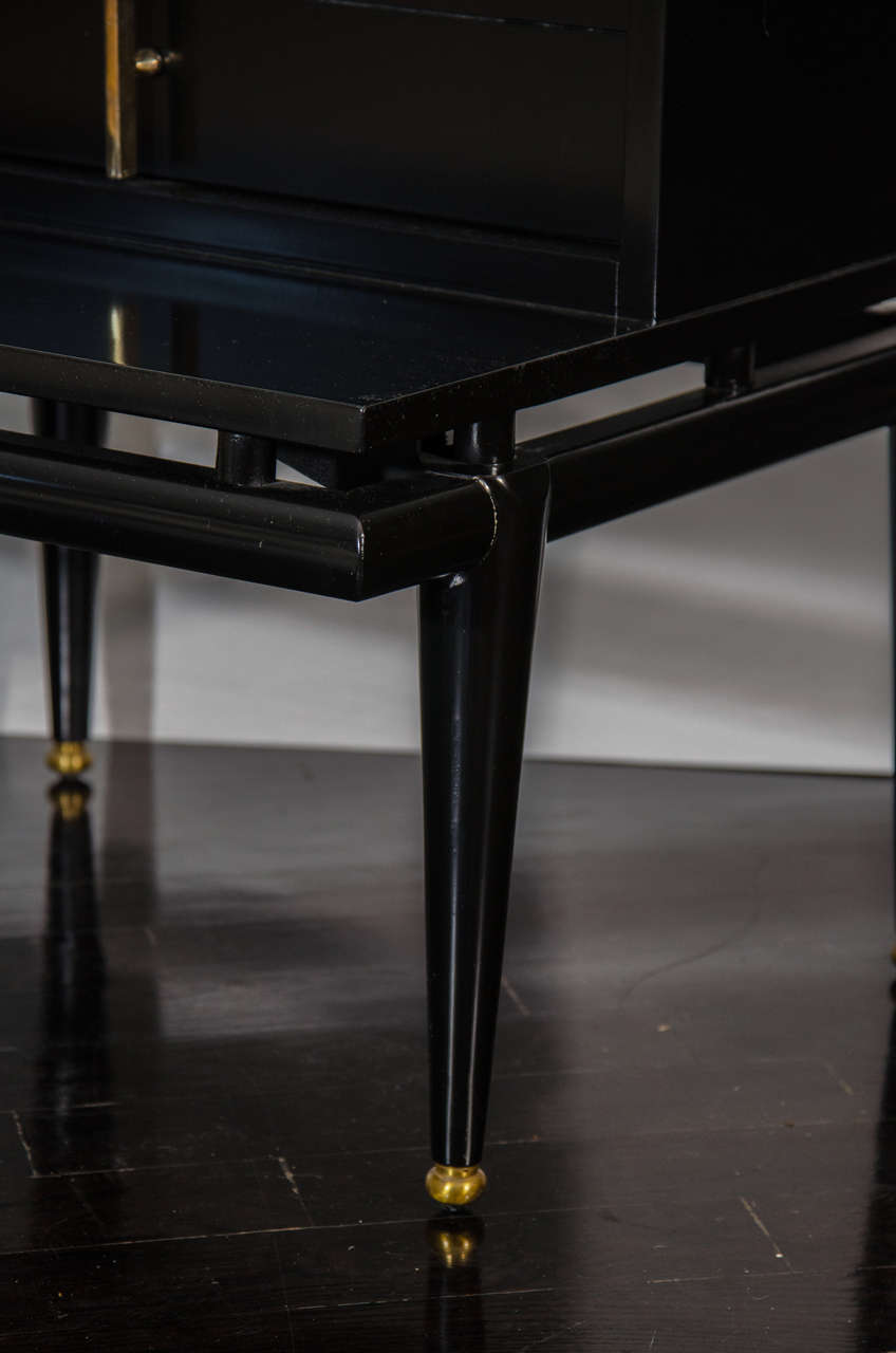 Black Lacquer Side Tables 2