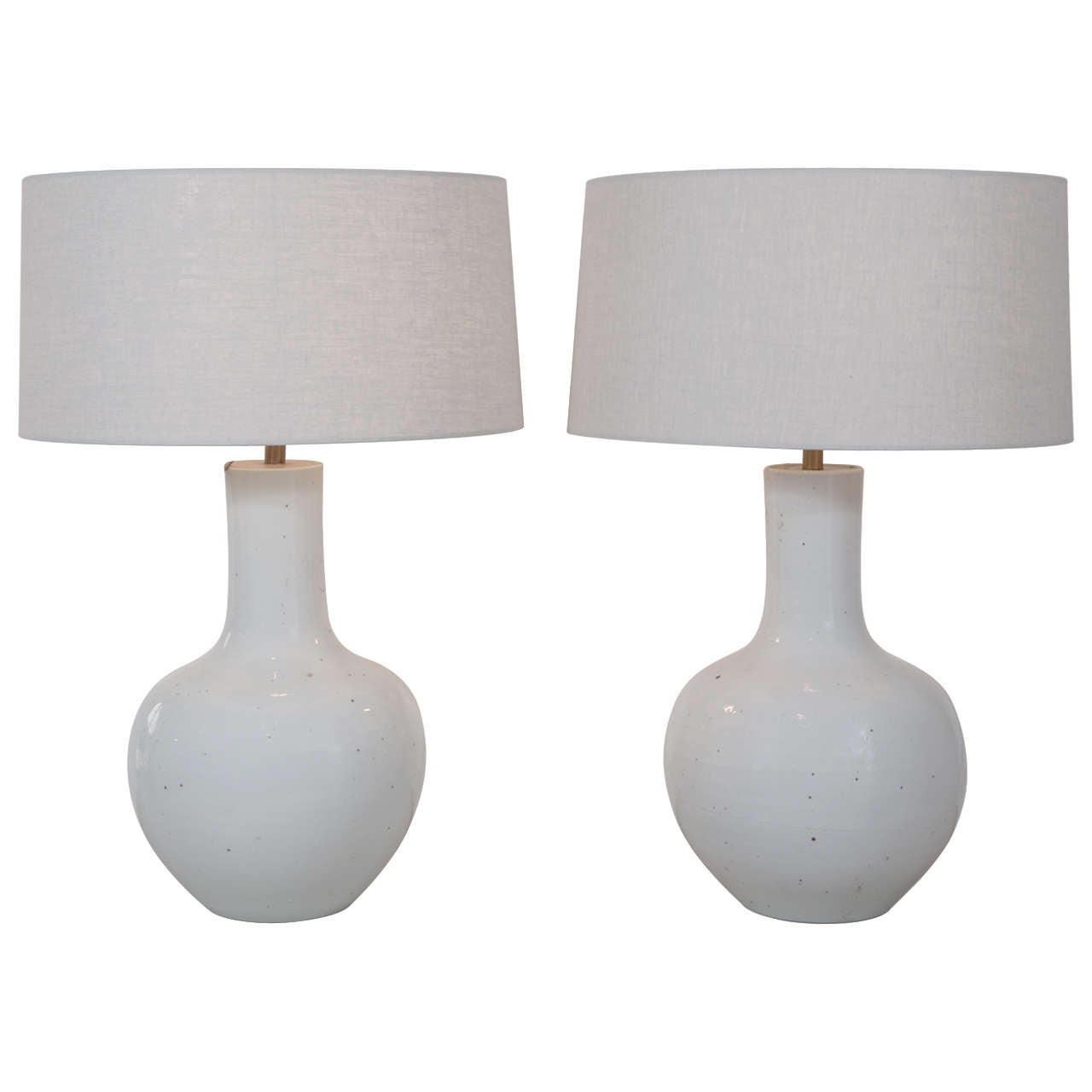 Pair of Vintage Vases as Table Lamps
