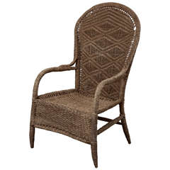 Vintage Wicker Chair