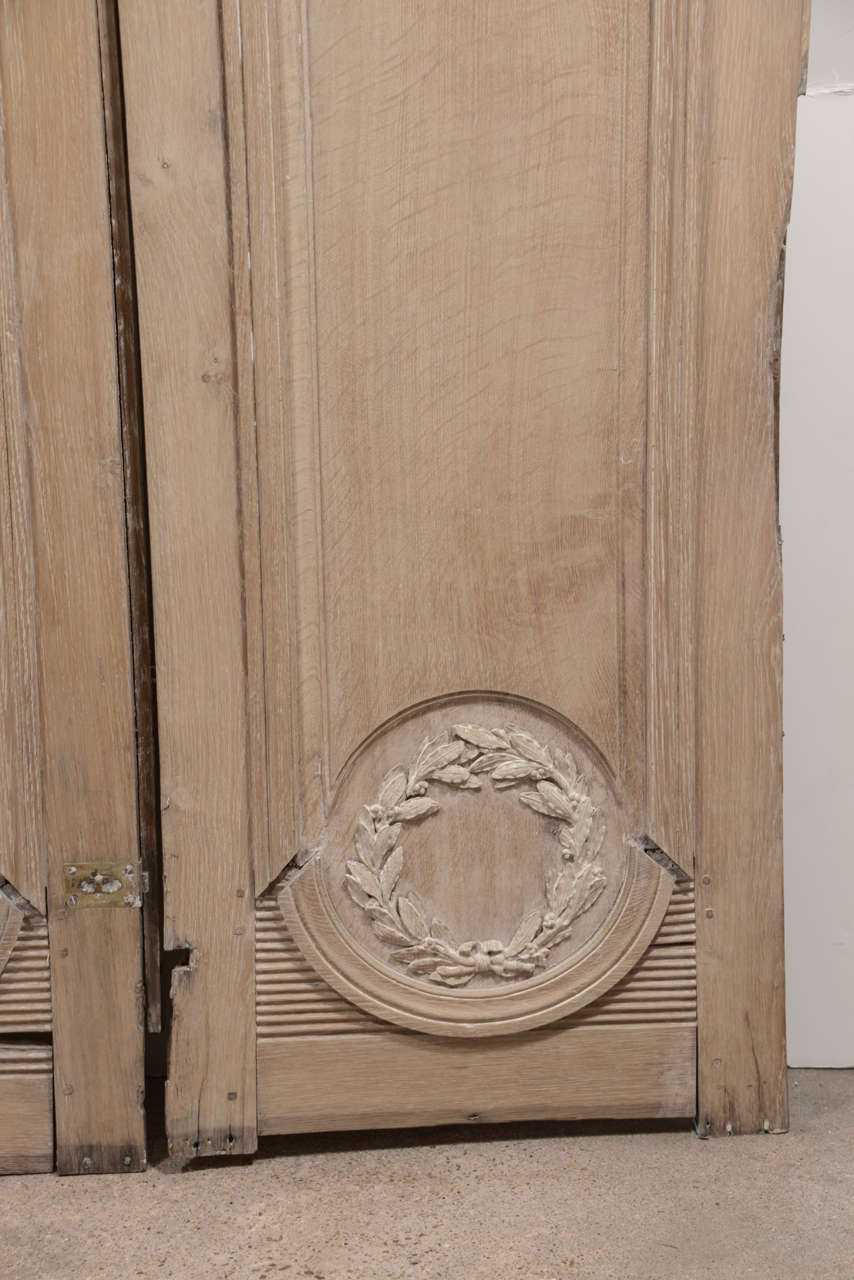 Carved Pair of 18th Century Door Panels