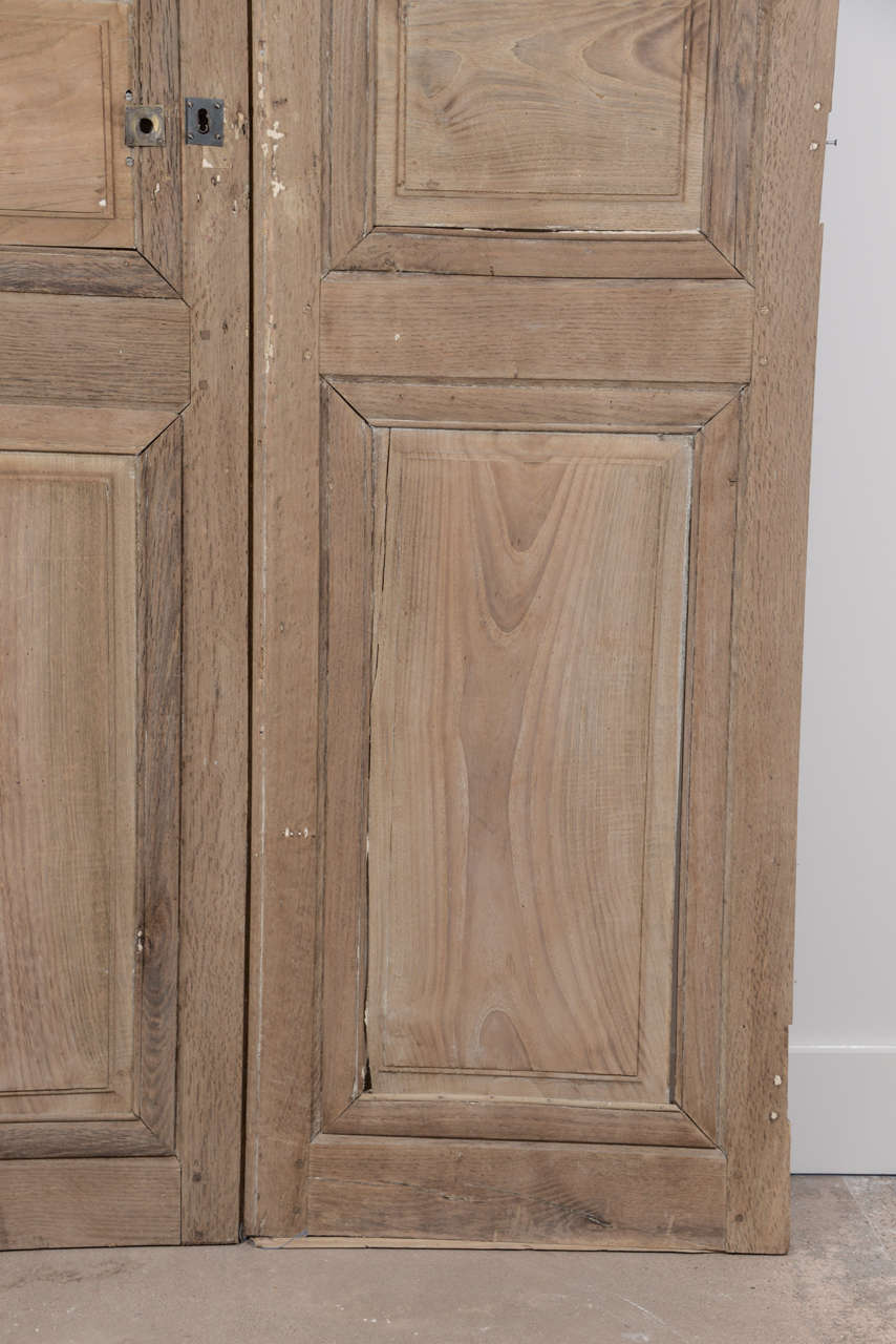 Wood Pair of 18th Century French Interior Doors