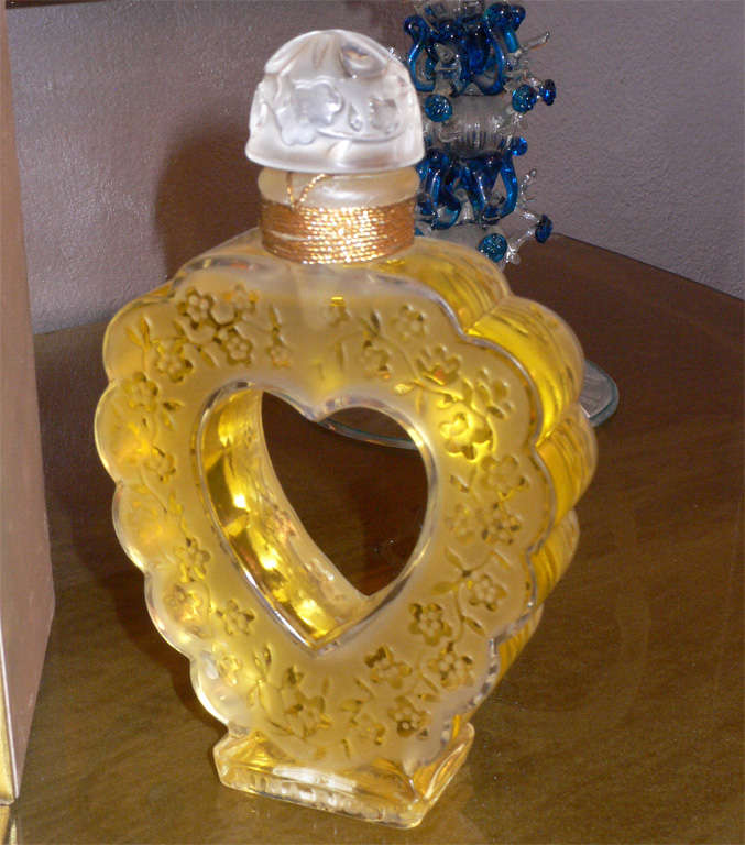 Factice bottle  by lalique for 