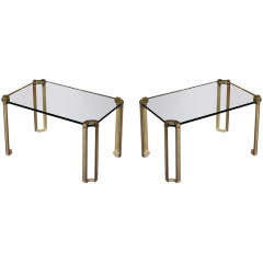 Pair of Side Tables by Van Heeck