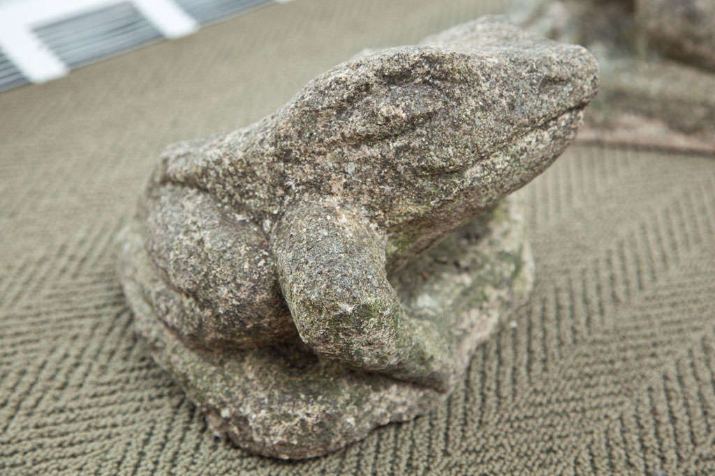 Granite Carved Frogs For Sale at 1stDibs