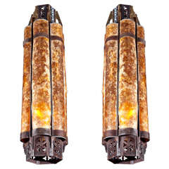 Pair of Art Deco Chandeliers 9