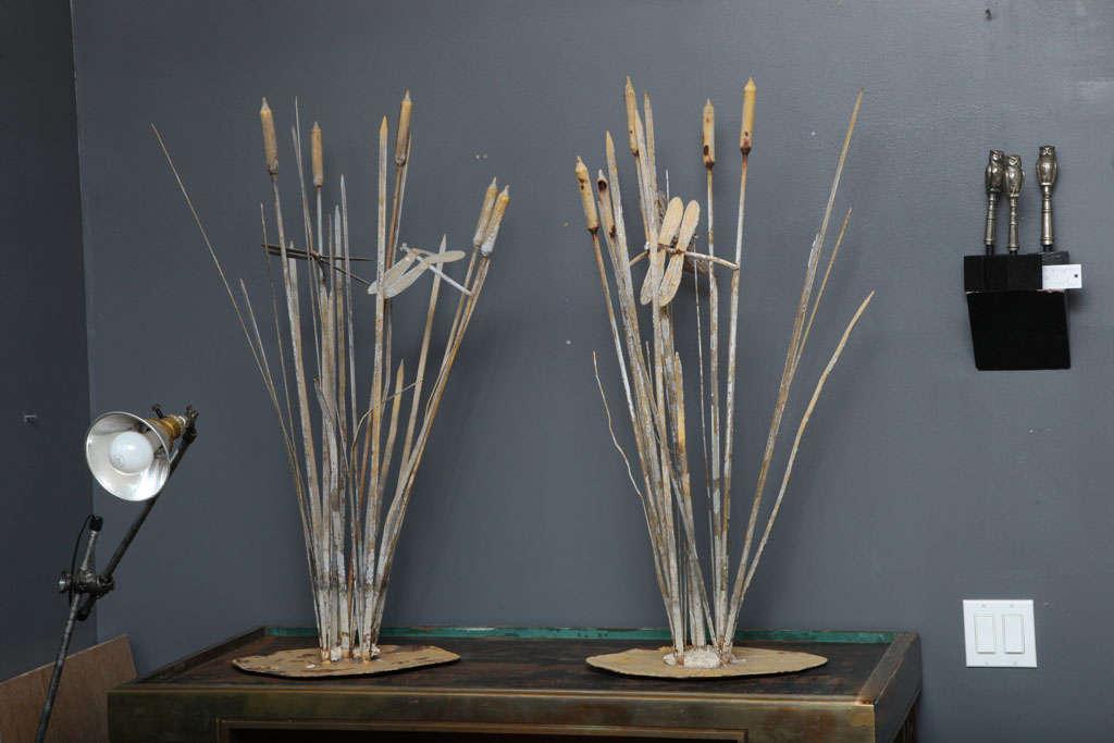 Pair of Unique Garden or Pond Sculptures