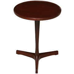 Teak Tripod Drinks Table by Hans Anderson