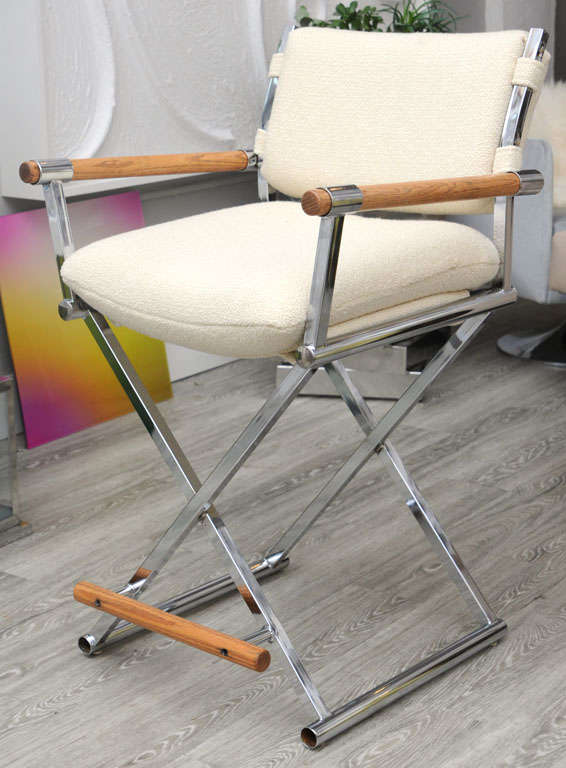 Pair Of Vintage Campaign Chairs