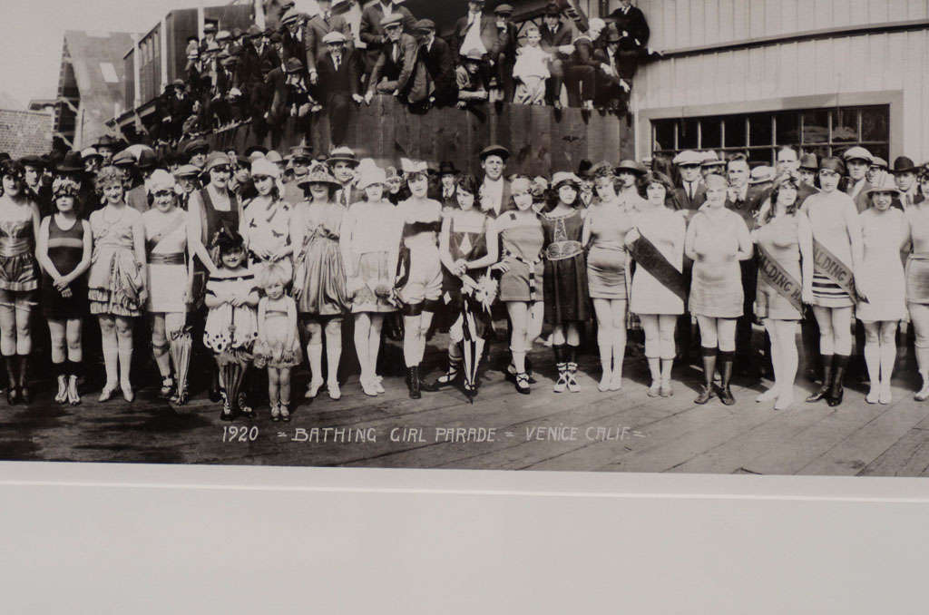 20th Century Venice Beach Bathing Girls Parade Photograph For Sale