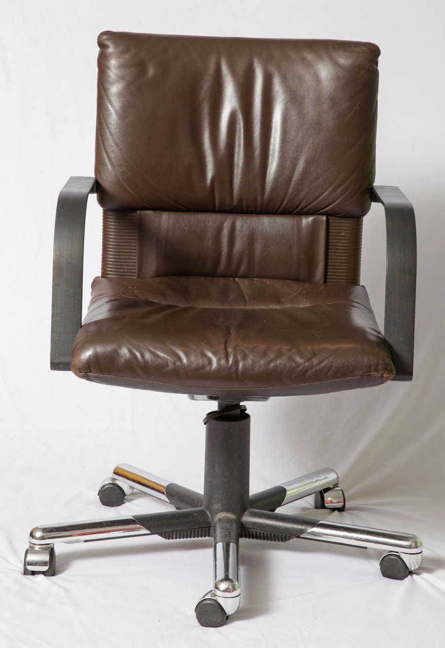 Pair of Swivel Chairs by Mario Bellini for Vitra