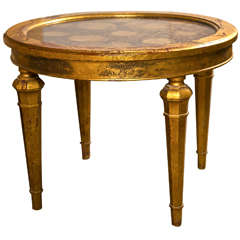 Pair of Round Neo Classical Coffee Tables