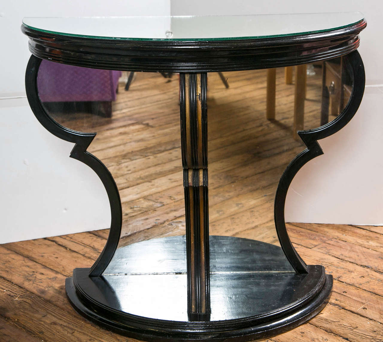 Pair Baroque Style Art Deco Consoles After Dorothy Draper