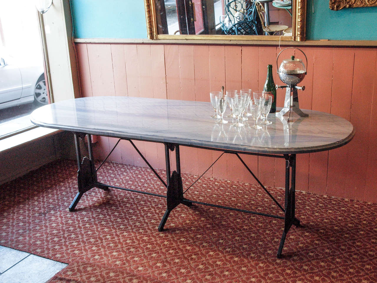 French Art Deco Bistro Table