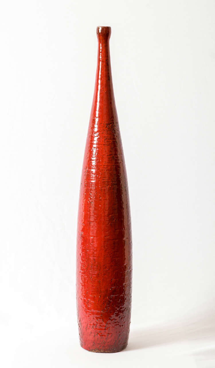 PERIGNEM, Tall ceramic vase