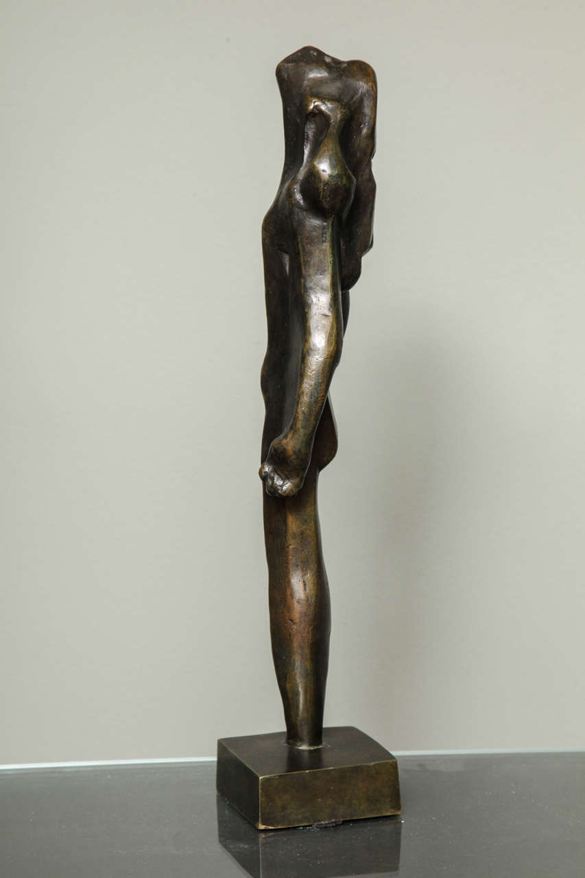 « L'Esperance », bronze cubiste de Joseph Csaky Bon état - En vente à Bridgewater, CT