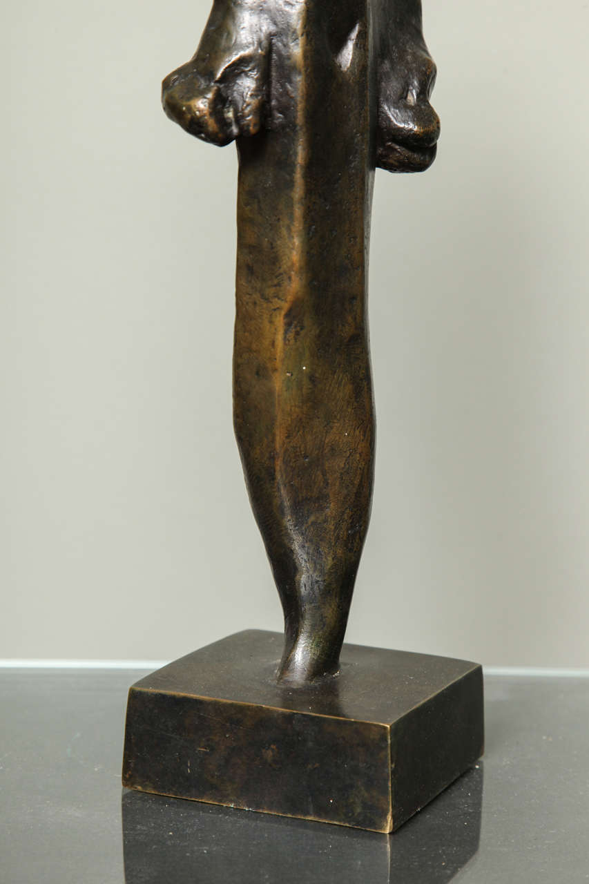 Kubistische Bronze „L'Esperance“ von Joseph Csaky im Angebot 4