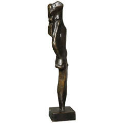 "L'Esperance" Cubist Bronze by Joseph Csaky 6