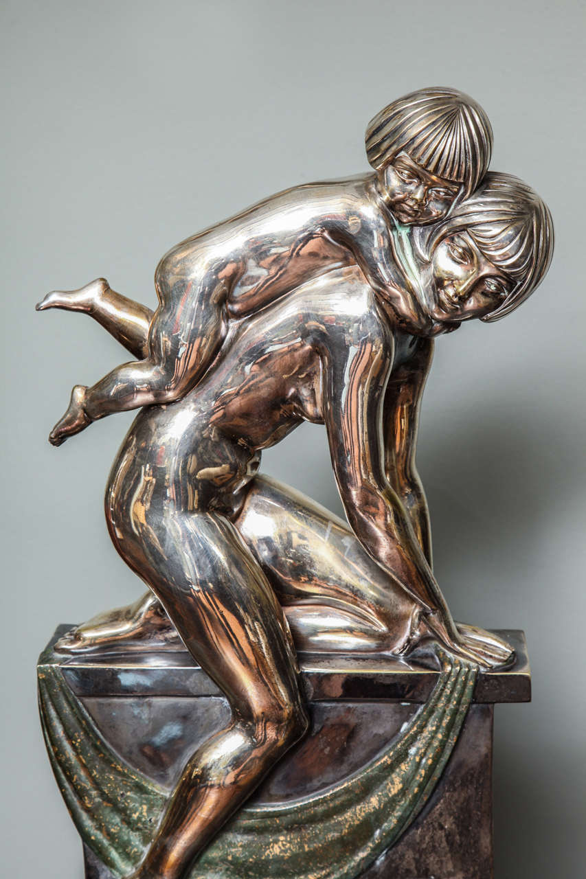 Français Bronze Art Déco français d'Abel R. Philippe en vente