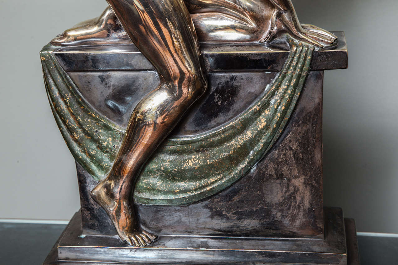 Bronze Art Déco français d'Abel R. Philippe en vente 1