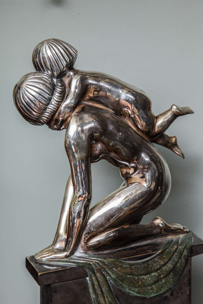 Bronze Art Déco français d'Abel R. Philippe en vente 4