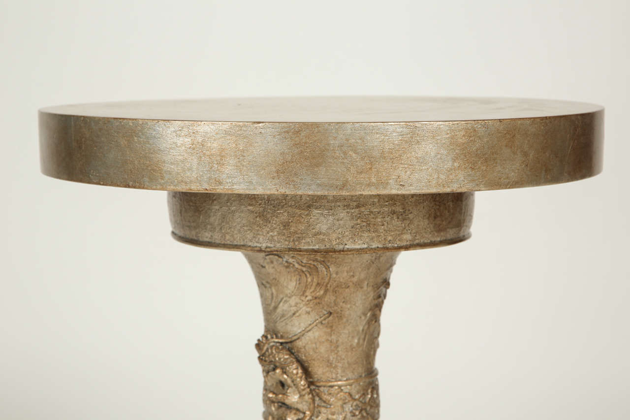 Mid-20th Century Oriental side table by James Mont