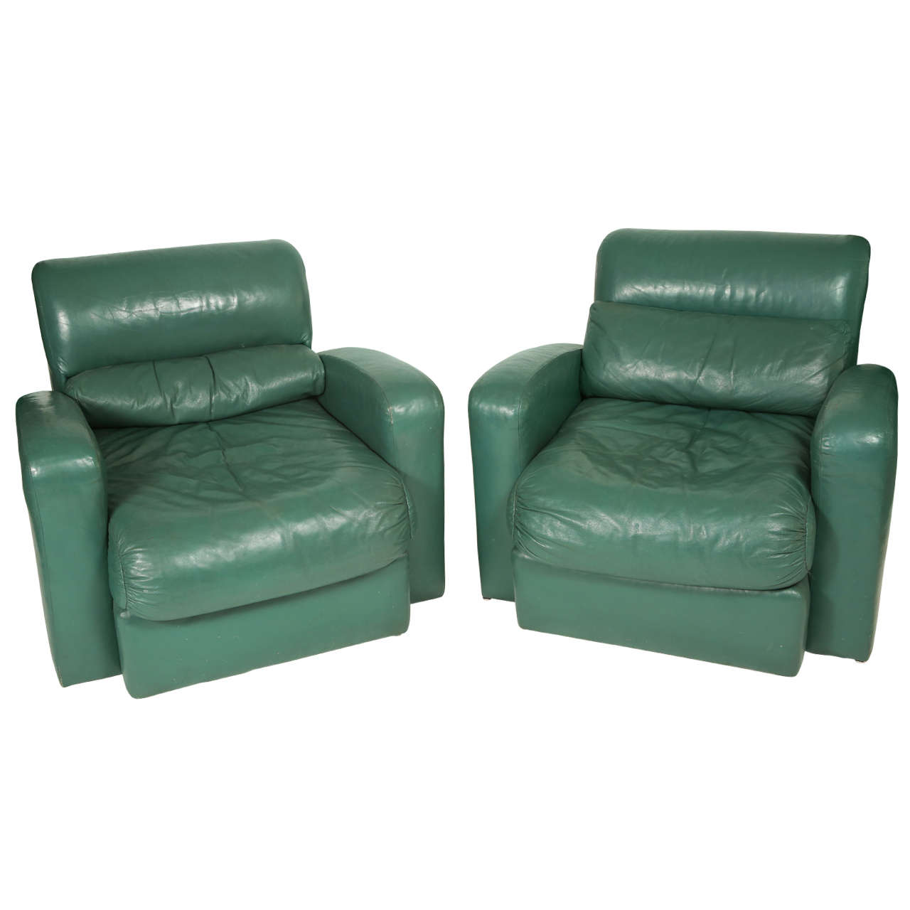 Pair of Club chairs by Jay Spectre
