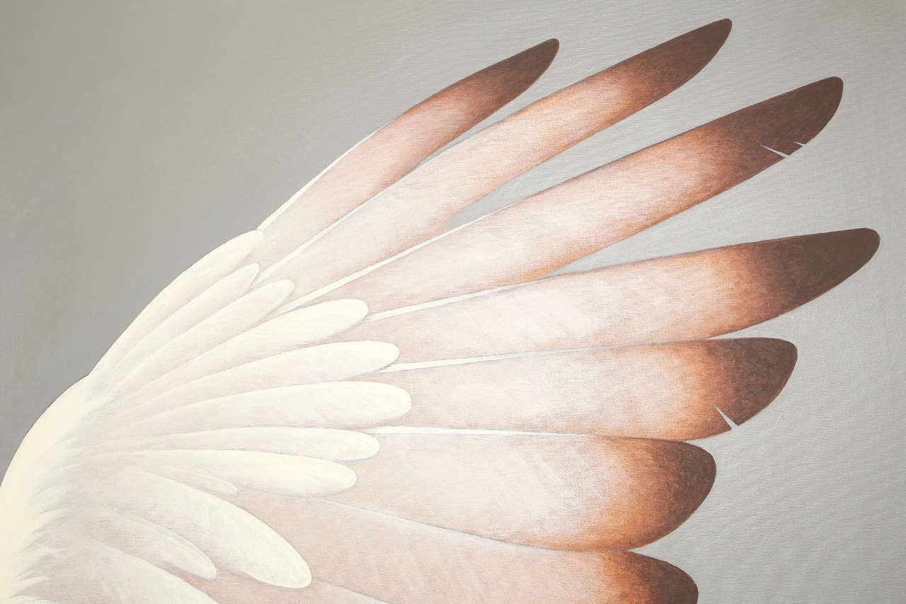 Double Wings - Ein Paar Gemälde von Lynn Curlee (Moderne) im Angebot