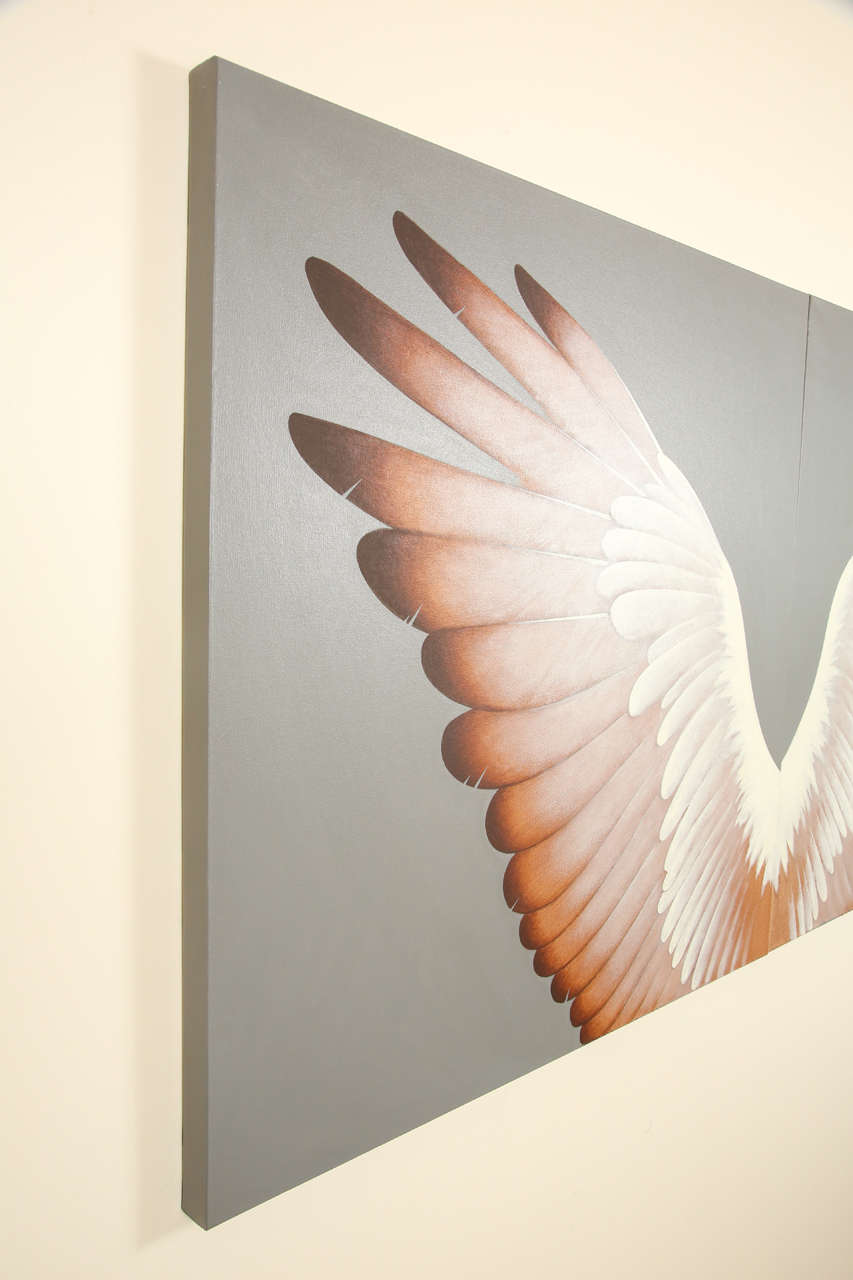 Double Wings - Ein Paar Gemälde von Lynn Curlee im Angebot 1