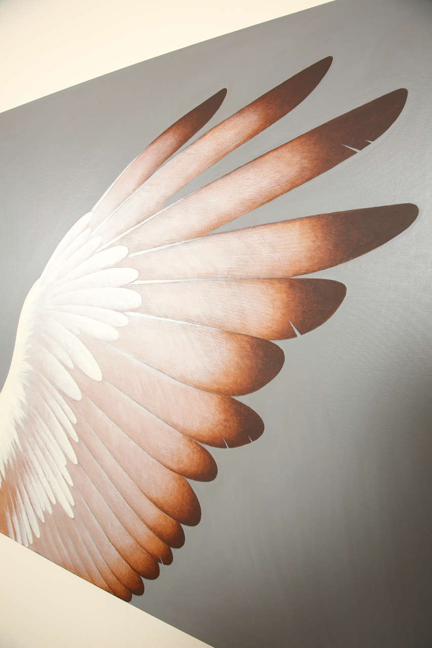 Double Wings - Ein Paar Gemälde von Lynn Curlee im Angebot 2