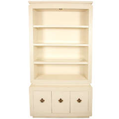 Grass Cloth Cabinet by Steve Chase